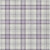 3' X 5' Lavender Purple And Gray Plaid Washable Indoor Outdoor Area Rug