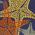 8' X 11' Blue Yellow And Orange Starfish Indoor Outdoor Area Rug