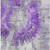 5' X 8' Purple Gray And Charcoal Abstract Washable Indoor Outdoor Area Rug