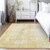 5' X 8' Gold Ivory And Beige Abstract Washable Indoor Outdoor Area Rug - Gold, Ivory, Beige