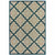 5' X 7' Grey Geometric Stain Resistant Indoor Outdoor Area Rug