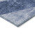 5' X 8' Navy Blue And Denim Blue Geometric Washable Indoor Outdoor Area Rug - 608219391218
