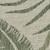 8' X 10' Ivory And Green Palm Leaf Indoor Outdoor Area Rug - Ivory, Green