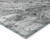 3' X 5' Gray Silver And Charcoal Abstract Washable Indoor Outdoor Area Rug Transitional Style - Gray, Silver, Charcoal Color