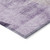 3' X 5' Purple And Lavender Geometric Washable Indoor Outdoor Area Rug Transitional Style - Purple, Lavender Color
