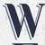 36" White And Blue Solid Wood Welcome Anchor Porch Sign