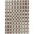 5' X 8' Brown And Beige Geometric Washable Indoor Outdoor Area Rug Transitional Style - Brown, Beige Color