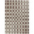 5' X 8' Brown And Beige Geometric Washable Indoor Outdoor Area Rug - 608219043230