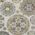 3' X 5' Beige Taupe And Brown Floral Medallion Washable Indoor Outdoor Area Rug