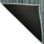5' X 8' Teal Blue Aqua And Gray Striped Washable Indoor Outdoor Area Rug