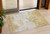 3' X 5' Gold Brown And Beige Abstract Washable Indoor Outdoor Area Rug - 880016792256