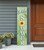 36" Green And White Solid Wood Sweet Summer Porch Sign