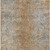 3' X 5' Terra Cotta Silver And Charcoal Oriental Washable Indoor Outdoor Area Rug