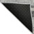 3' X 5' Black And Silver Striped Washable Indoor Outdoor Area Rug