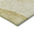 5' X 8' Gold Wheat And Beige Abstract Washable Indoor Outdoor Area Rug