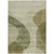 5' X 8' Beige And Chocolate Abstract Washable Indoor Outdoor Area Rug