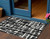 3' X 5' Black Gray And Ivory Striped Washable Indoor Outdoor Area Rug - Black, Gray, Ivory