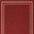 6' X 9' Brick Red And Ivory Indoor Outdoor Area Rug