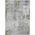3' X 5' Olive Green And Gray Abstract Washable Indoor Outdoor Area Rug Transitional Style - Olive Green, Gray Color