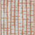 5' X 8' Coral And Gray Striped Washable Indoor Outdoor Area Rug