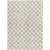 3' X 5' Beige And Ivory Geometric Washable Indoor Outdoor Area Rug - Beige, Ivory