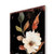42" Black Tan And Orange Floral Bouquet Solid Wood Fox Garden Stake