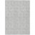 3' X 5' Silver And Ivory Geometric Washable Indoor Outdoor Area Rug - 608219309886
