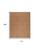 6' X 9' Rust Abstract Indoor Outdoor Area Rug