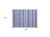 2' X 3' Blue Striped Washable Non Skid Indoor Outdoor Area Rug