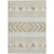 5' X 8' Beige Ivory And Taupe Southwestern Washable Indoor Outdoor Area Rug