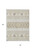 5' X 8' Beige Ivory And Taupe Southwestern Washable Indoor Outdoor Area Rug