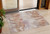 3' X 5' Copper And Ivory Abstract Washable Indoor Outdoor Area Rug - Copper, Ivory