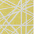 5' X 8' Yellow And Linen Geometric Washable Indoor Outdoor Area Rug