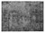2' X 3' Gray Abstract Washable Non Skid Indoor Outdoor Area Rug Transitional Style - Gray Color