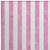 2' X 3' Pink and White Striped Washable Non Skid Indoor Outdoor Area Rug