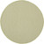 4' Ivory And Green Round Geometric Indoor Outdoor Area Rug