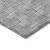 3' X 5' Gray And Ivory Geometric Washable Indoor Outdoor Area Rug Transitional Style - Gray, Ivory Color