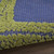 6' Blue Yellow And Orange Starfish Indoor Outdoor Runner Rug