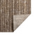 6' X 9' Brown and Ivory Striped Stain Resistant Indoor Outdoor Area Rug