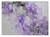 2' X 3' Purple Abstract Washable Non Skid Indoor Outdoor Area Rug - Purple