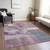 3' X 5' Lavender And Purple Abstract Washable Indoor Outdoor Area Rug - 880016565300