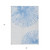 3' X 5' Denim Blue And Ivory Abstract Washable Indoor Outdoor Area Rug