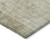 3' X 5' Taupe Beige And Tan Geometric Washable Indoor Outdoor Area Rug Transitional Style - Taupe, Beige, Tan Color