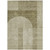 3' X 5' Taupe Beige And Tan Geometric Washable Indoor Outdoor Area Rug Transitional Style - Taupe, Beige, Tan Color