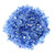 Cobalt Round Reflective Fire Pit Glass