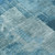 3' X 5' Blue And Ivory Abstract Washable Indoor Outdoor Area Rug