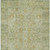 5' X 8' Sage Green And Brown Oriental Washable Indoor Outdoor Area Rug
