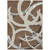 5' X 8' Brown Beige And Gray Abstract Washable Indoor Outdoor Area Rug