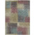 3' X 5' Beige Mauve And Brown Abstract Washable Indoor Outdoor Area Rug
