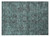 2' X 3' Turquoise Oriental Washable Non Skid Indoor Outdoor Area Rug